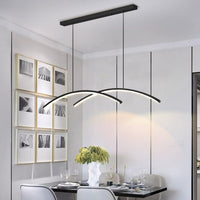 Lustre LED Arc Métallique Roxanna | Marco Lucetti