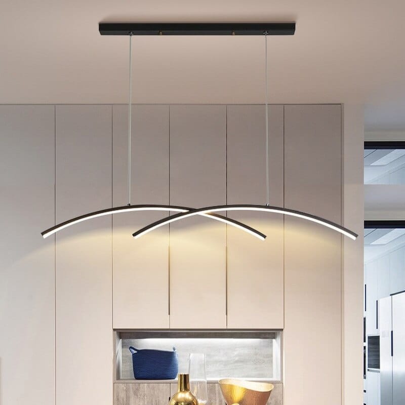 Lustre LED Arc Métallique Roxanna | Marco Lucetti