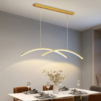 Lustre LED Arc Métallique Roxanna | Marco Lucetti