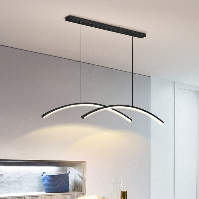 Lustre LED Arc Métallique Roxanna | Marco Lucetti