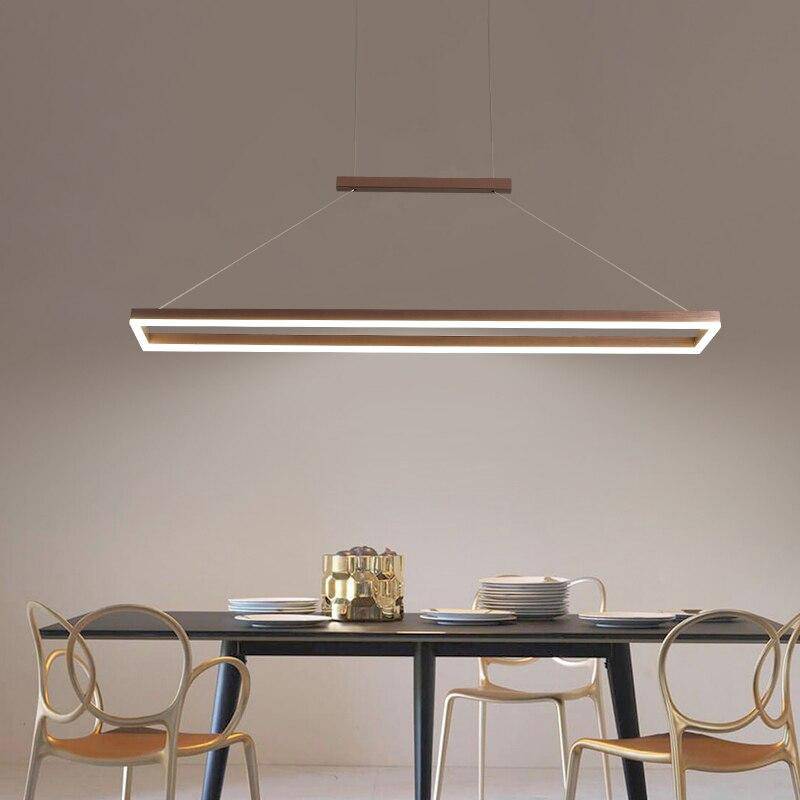 Lustre LED Arrondi Lofty - Design Moderne en Métal Doré ou Marron | Marco Lucetti