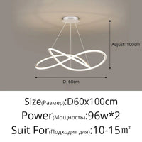 Lustre LED Arrondi pour une Décoration Intérieure Moderne | Marco Lucetti