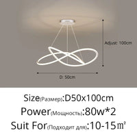 Lustre LED Arrondi pour une Décoration Intérieure Moderne | Marco Lucetti