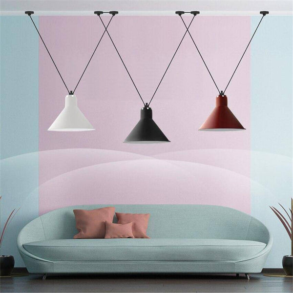 Lustre LED Art avec lampes suspendues | Marco Lucetti