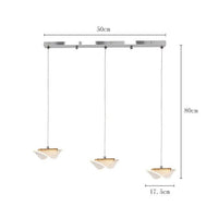 Lustre LED Astrid - Style Moderne Blanc | Marco Lucetti Rectangulaire / Chaude