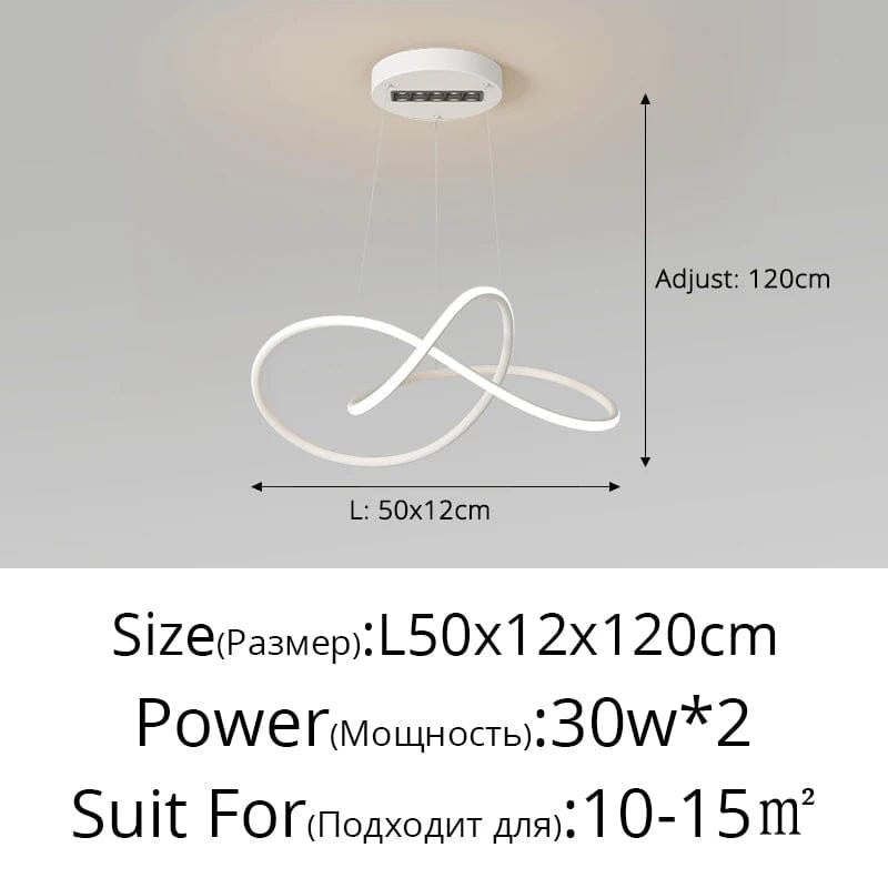 Lustre LED avec projecteur pour un éclairage intérieur design | Marco Lucetti