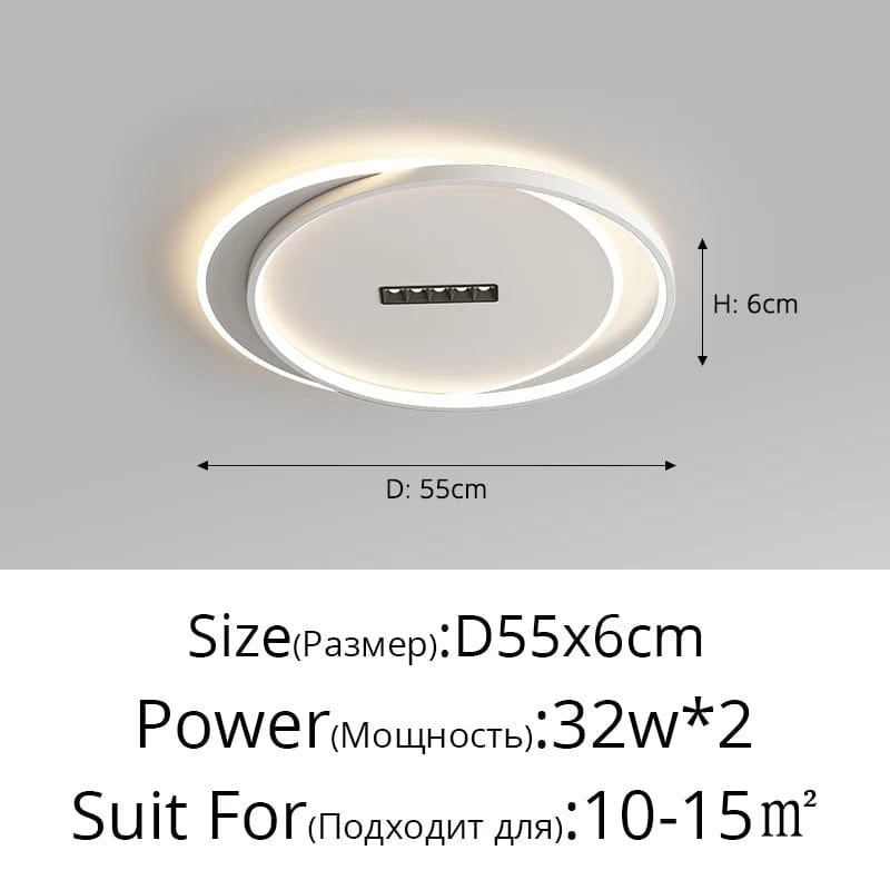 Lustre LED avec projecteur pour un éclairage intérieur design | Marco Lucetti