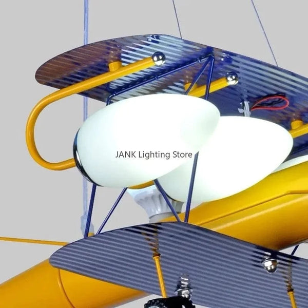 Lustre LED Avion Enfant : Protection des Yeux et Décoration Environnementale | Marco Lucetti