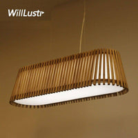 Lustre LED bambou long. | Marco Lucetti