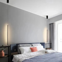 Lustre LED: Bande Lumineuse Suspendue Minimaliste | Marco Lucetti