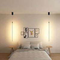 Lustre LED: Bande Lumineuse Suspendue Minimaliste | Marco Lucetti