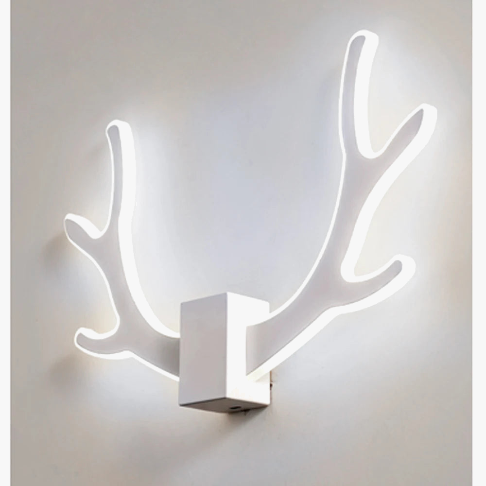 Lustre LED Bois Blanc Intérieur