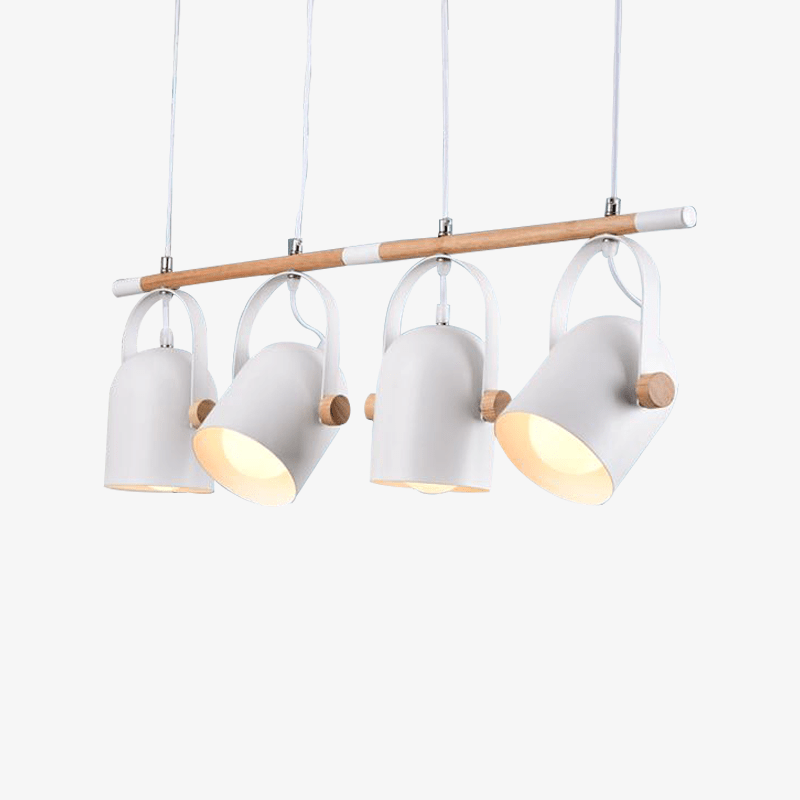 Lustre LED "Bois et Métal" | Marco Lucetti