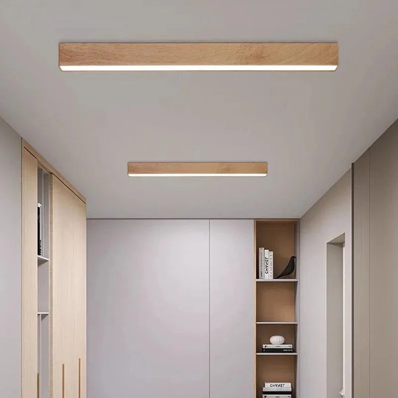 Lustre LED Bois Nordique Minimaliste | Marco Lucetti