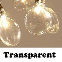 Lustre LED Branche Lumineuse Shanna | Marco Lucetti Transparent / 45 lampes / Doré - Froide