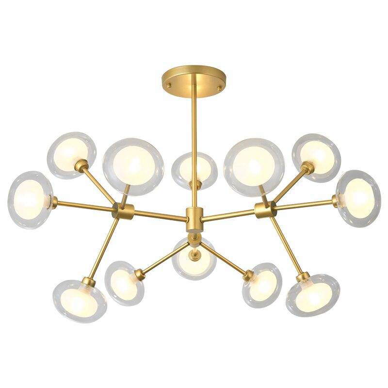 Lustre LED Branche & Verre - Lighting | Marco Lucetti