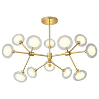 Lustre LED Branche & Verre - Lighting | Marco Lucetti
