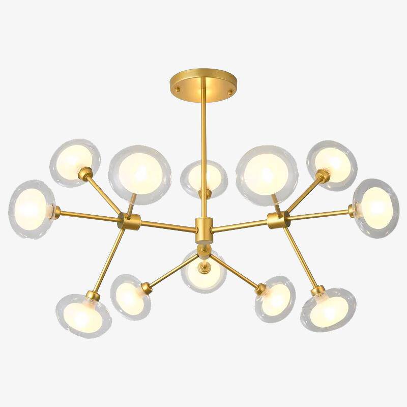 Lustre LED Branche & Verre - Lighting | Marco Lucetti