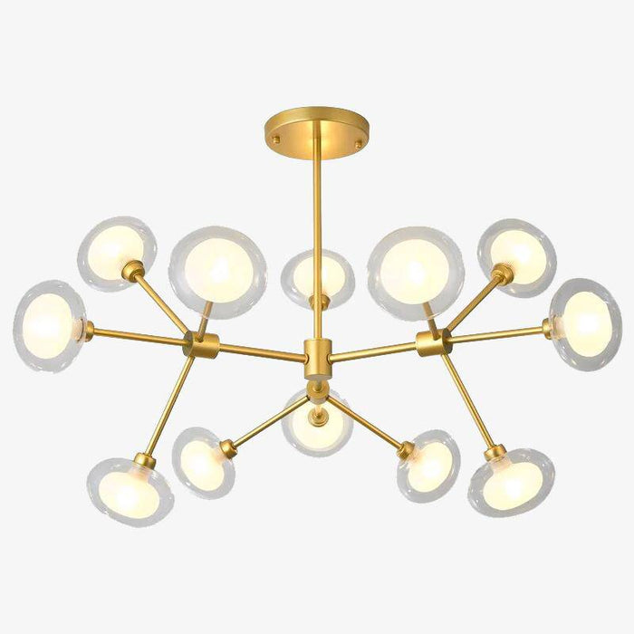 Lustre LED Branche & Verre - Lighting | Marco Lucetti