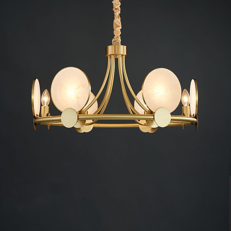 Lustre LED Circulaire Marbré Zélie | Marco Lucetti