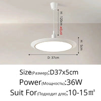 Lustre LED Circulaire Ultra-mince Trois-Preuve | Marco Lucetti B Or Blanc D37x5cm