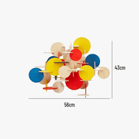 Lustre LED Coloré Makaron-Lumière Moderne | Marco Lucetti