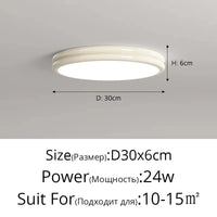 Lustre LED contemporain pour éclairage intérieur et décoration | Marco Lucetti Blanc 30cm / Luminosité variable
