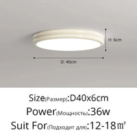 Lustre LED contemporain pour éclairage intérieur et décoration | Marco Lucetti Blanc 40cm / Luminosité variable