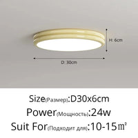 Lustre LED contemporain pour éclairage intérieur et décoration | Marco Lucetti Jaune 30cm / 3 couleurs sans télécommande