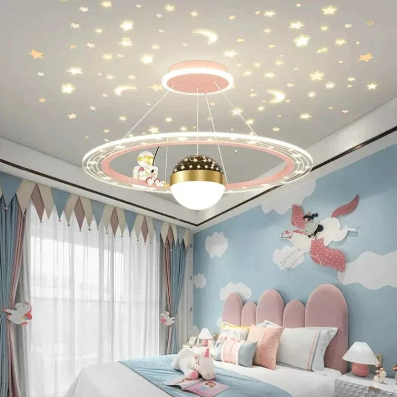 Lustre LED Cosmo pour chambre d'enfant | Marco Lucetti