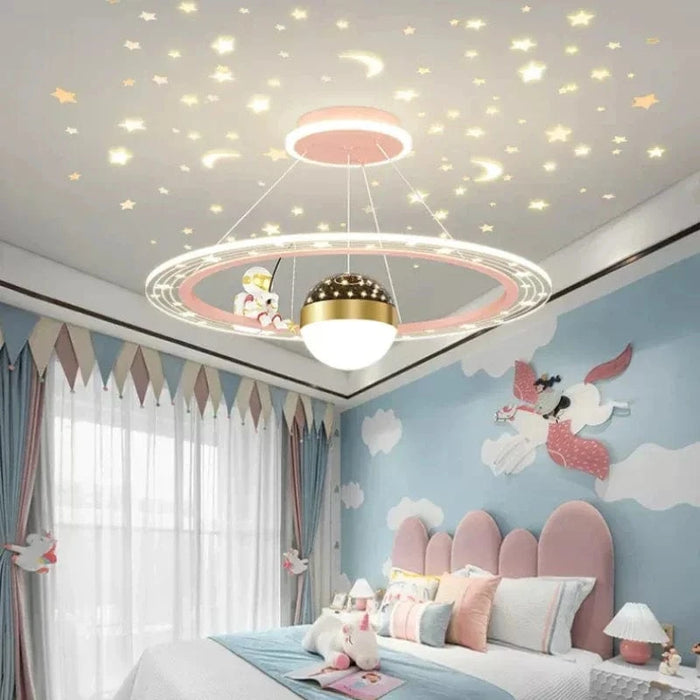 Lustre LED Cosmo pour chambre d'enfant | Marco Lucetti