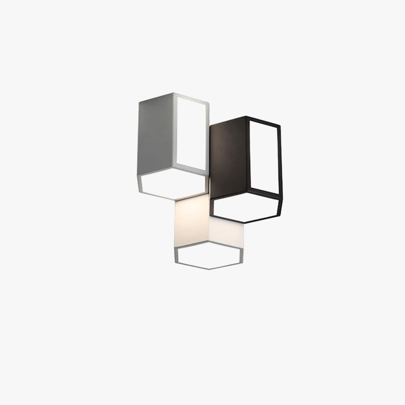 Plafonnier LED Géométrique Créatif