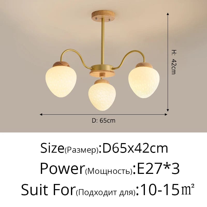 Lustre LED créatif pour salon style rétro restaurant chic | Marco Lucetti