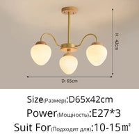 Lustre LED créatif pour salon style rétro restaurant chic | Marco Lucetti