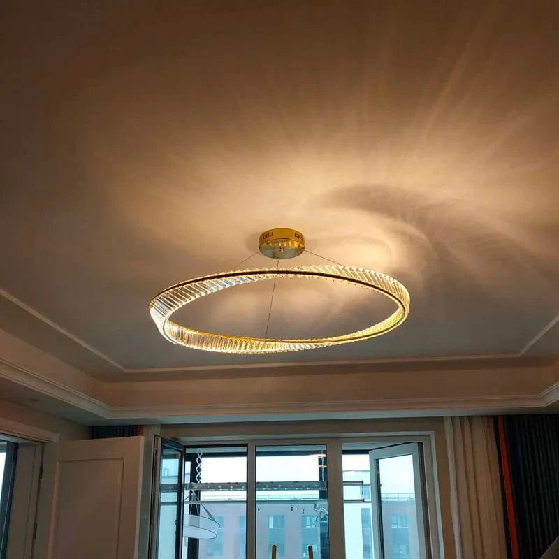 Lustre LED Cristal Luxe Moderne Design | Marco Lucetti