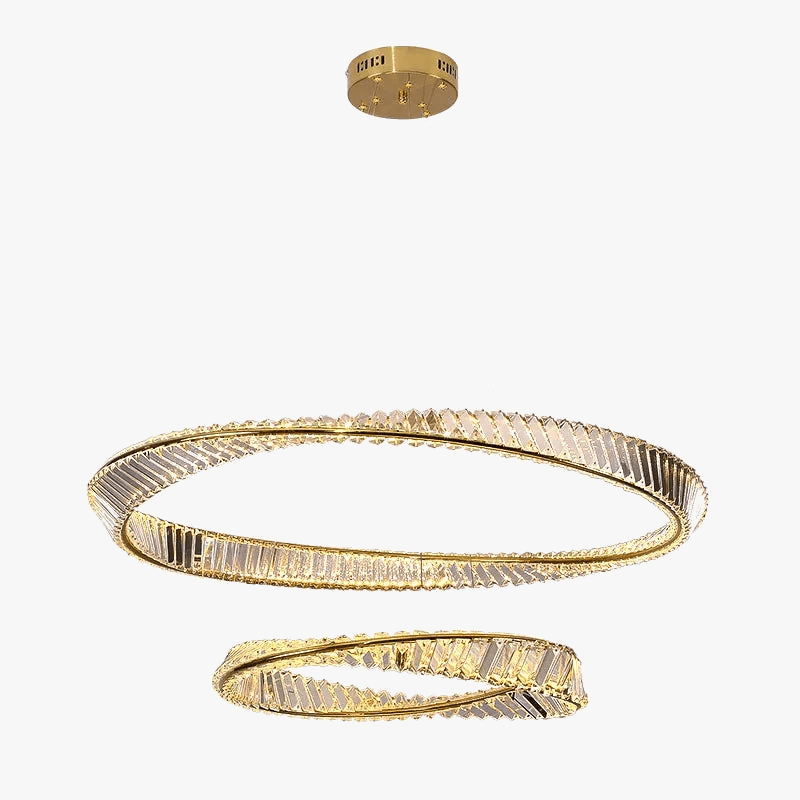 Lustre LED Cristal Luxe Moderne Design | Marco Lucetti