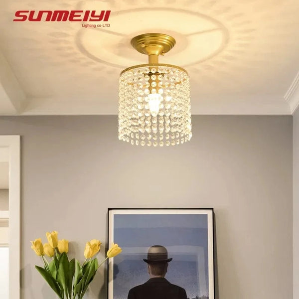 Lustre LED Crystal Gold | Marco Lucetti