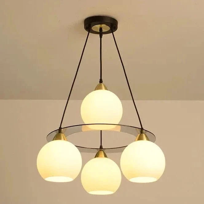 Lustre LED Crystal Trio | Marco Lucetti Lumière blanche