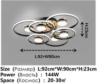 Lustre LED multicolore pour éclairer votre intérieur