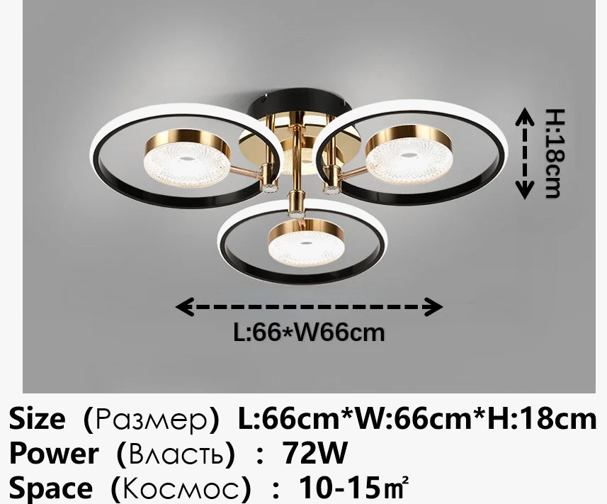 Lustre LED multicolore pour éclairer votre intérieur