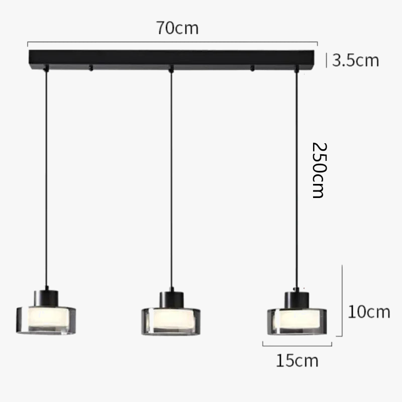 Lustre LED Décoratif pour un Éclairage Intérieur Moderne