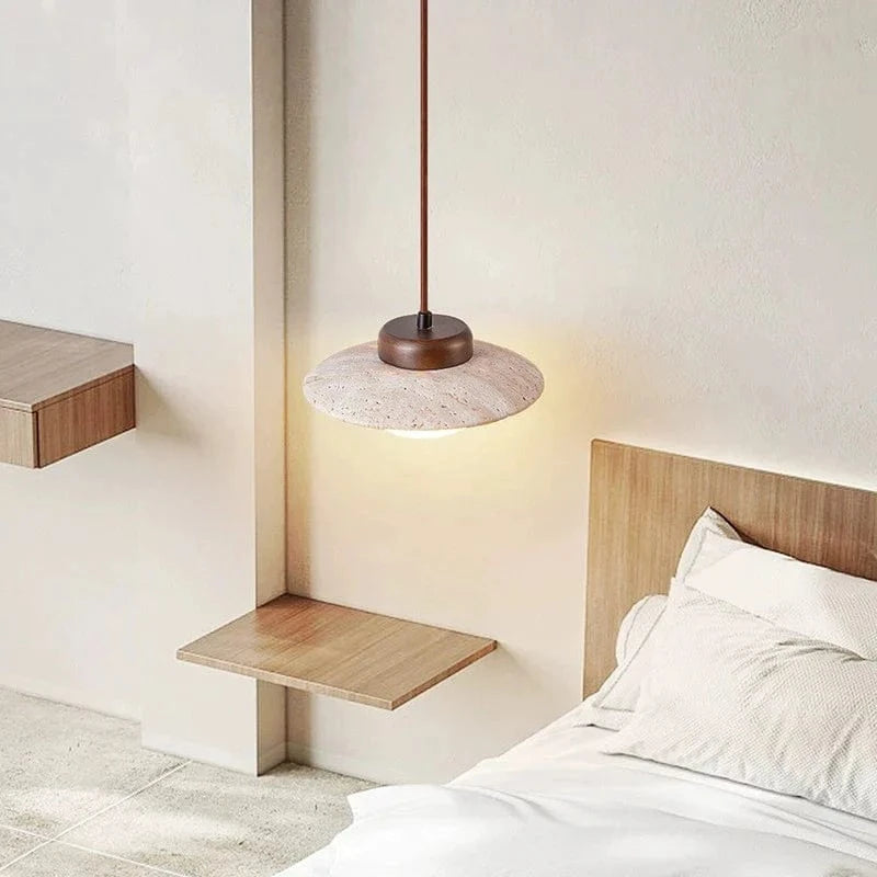 Lustre LED de chambre - Mélange de styles rustique et rétroTimeZone pour une ambiance chaleureuse | Marco Lucetti