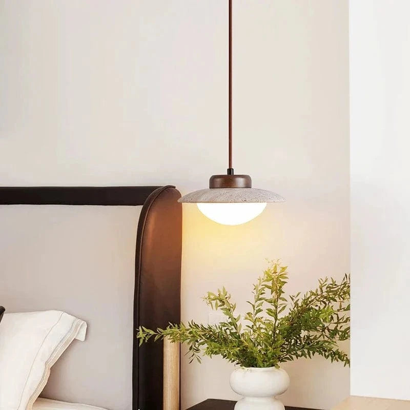Lustre LED de chambre - Mélange de styles rustique et rétroTimeZone pour une ambiance chaleureuse | Marco Lucetti