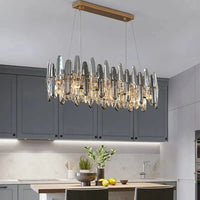 Lustre LED de Luxe en Cristal K9 et à Intensité Variable pour Décoration de Noël 2024 | Marco Lucetti