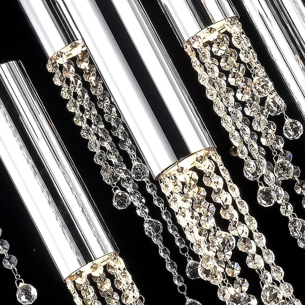 Lustre LED de Luxe Moderne en Cristal pour Escalier | Marco Lucetti