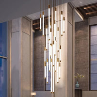 Lustre LED de Luxe Moderne pour Décoration Duplex Grenier Restaurant | Marco Lucetti