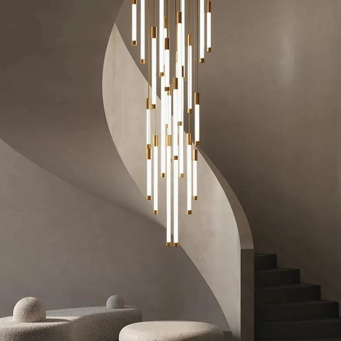 Lustre LED de Luxe Moderne pour Décoration Duplex Grenier Restaurant | Marco Lucetti