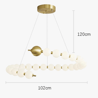 Lustre LED de Luxe Moderne pour Un Éclairage Intérieur Suspendu | Marco Lucetti