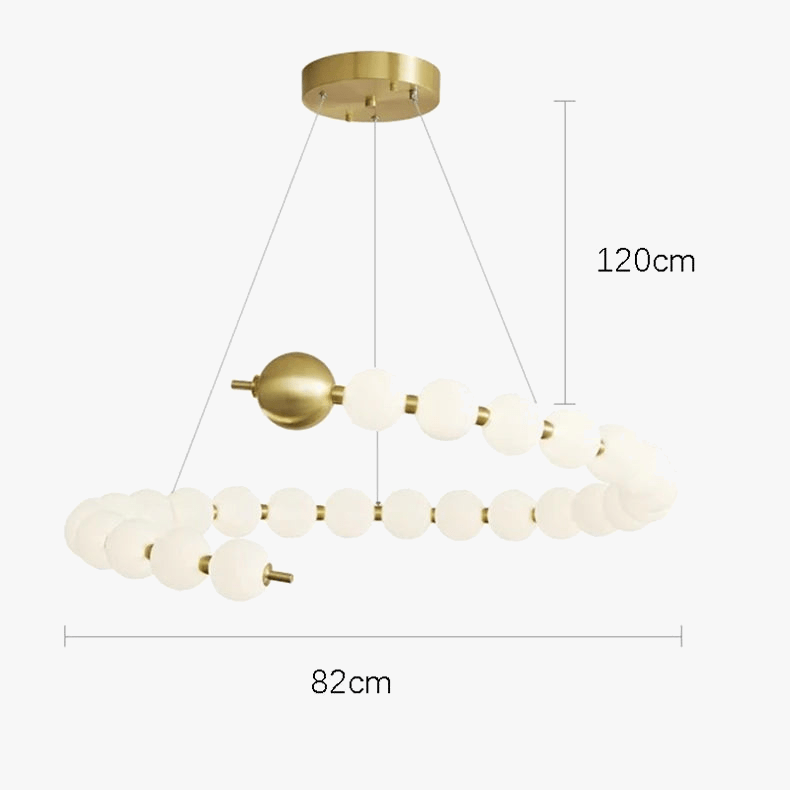 Lustre LED de Luxe Moderne pour Un Éclairage Intérieur Suspendu | Marco Lucetti