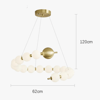 Lustre LED de Luxe Moderne pour Un Éclairage Intérieur Suspendu | Marco Lucetti